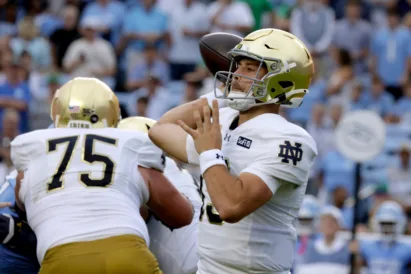 No. 2 Notre Dame And No. 8 BYU Each Have A Chance To Build CFP Resume In Top 10 Clash